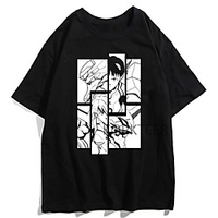 Inspiriert von EVA Cosplay Anime Zeichentrick Polyester / Baumwollmischung Druck Harajuku Grafik Kawaii T-shirt Für Damen / Herren Lightinthebox