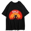 Inspiriert von EVA Cosplay Anime Zeichentrick Polyester / Baumwollmischung Druck Harajuku Grafik Kawaii T-shirt Für Damen / Herren Lightinthebox