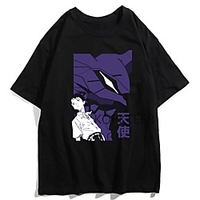 Inspiriert von EVA Cosplay Anime Zeichentrick Polyester / Baumwollmischung Druck Harajuku Grafik Kawaii T-shirt Für Damen / Herren Lightinthebox