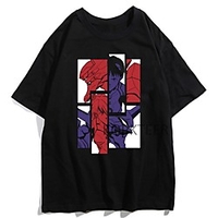 Inspiriert von EVA Cosplay Anime Zeichentrick Polyester / Baumwollmischung Druck Harajuku Grafik Kawaii T-shirt Für Damen / Herren Lightinthebox