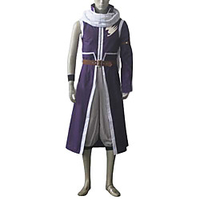 Inspiriert von Fairy Tail Natsu Dragneel Anime Cosplay Kostüme Japanisch Cosplay Kostüme Patchwork Mantel Hosen Taille Accessoire Für Herrn / Schal / Gürtel / Gürtel / Schal Lightinthebox