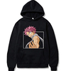Inspiriert von Fairy Tail Natsu Dragneel Cosplay Kostüme Kapuzenshirt Polyester / Baumwolle Grafik-Drucke Print Kapuzenshirt Für Herren / Damen Lightinthebox