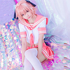 Inspiriert von Fate / Stay Night Astolfo Anime Cosplay Kostüme Japanisch Schuluniformen Streifen Kurzarm Krawatte Röcke Top Für Damen / Kopfbedeckung / Kopfbedeckung Lightinthebox