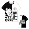 Inspiriert von Feuerkraft Cosplay T-Shirt-Ärmel Anime 100% Polyester Anime 3D Harajuku Grafik T-shirt Für Herren / Damen / Paar Lightinthebox