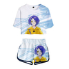Inspiriert von frage mich Ei Priorität Cosplay Cosplay Kostüm Austattungen Terylen 3D 2 Teile Print Unterhose Für Damen / Herren Lightinthebox