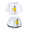 Inspiriert von frage mich Ei Priorität Cosplay Cosplay Kostüm Austattungen Terylen 3D 2 Teile Print Unterhose Für Damen / Herren Lightinthebox