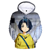 Inspiriert von frage mich Ei Priorität Cosplay Cosplay Kostüm Kapuzenshirt Terylen 3D Print Kapuzenshirt Für Damen / Herren Lightinthebox