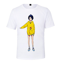 Inspiriert von frage mich Ei Priorität Cosplay Cosplay Kostüm T-Shirt-Ärmel Terylen 3D Print T-shirt Für Damen / Herren Lightinthebox