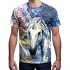 Inspiriert von Galaxis Unicorn T-Shirt-Ärmel Terylen Einhorn Print T-shirt Für Herrn / Damen Lightinthebox