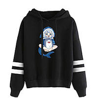 Inspiriert von Gawr Gura Natsu Dragneel Cosplay Kostüm Kapuzenshirt Polyester / Baumwollmischung Grafik Print Kapuzenshirt Für Damen / Herren Lightinthebox