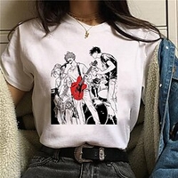 Inspiriert von gegeben Cosplay Anime Zeichentrick Polyester / Baumwollmischung Bedruckt Harajuku Grafik Kawaii T-Shirt Für Herren / Damen Lightinthebox