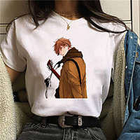 Inspiriert von gegeben Cosplay Anime Zeichentrick Polyester / Baumwollmischung Druck Harajuku Grafik Kawaii T-shirt Für Damen / Herren Lightinthebox