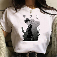 Inspiriert von gegeben Cosplay Anime Zeichentrick Polyester / Baumwollmischung Druck Harajuku Grafik Kawaii T-shirt Für Damen / Herren Lightinthebox