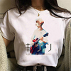 Inspiriert von gegeben Cosplay Anime Zeichentrick Polyester / Baumwollmischung Druck Harajuku Grafik Kawaii T-shirt Für Damen / Herren Lightinthebox