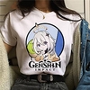 Inspiriert von Genshin-Einschlag Cosplay Anime Zeichentrick Polyester / Baumwollmischung Druck Harajuku Grafik Kawaii T-shirt Für Damen / Herren Lightinthebox
