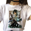 Inspiriert von Genshin-Einschlag Cosplay Anime Zeichentrick Polyester / Baumwollmischung Druck Harajuku Grafik Kawaii T-shirt Für Damen / Herren Lightinthebox
