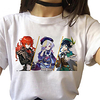 Inspiriert von Genshin-Einschlag Cosplay Anime Zeichentrick Polyester / Baumwollmischung Druck Harajuku Grafik Kawaii T-shirt Für Damen / Herren Lightinthebox