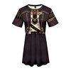 Inspiriert von Genshin-Einschlag hutao Venti Kleid Zeichentrick 100% Polyester Anime Harajuku Grafik Kawaii Kleid Für Damen Lightinthebox
