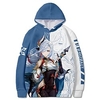 Inspiriert von Genshin-Einschlag Shenhe Kapuzenshirt Anime 100% Polyester Anime 3D Harajuku Grafik Kapuzenshirt Für Herren / Damen / Paar Lightinthebox