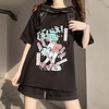 Inspiriert von gotisch Cosplay Cosplay Kostüm T-Shirt-Ärmel Polyester / Baumwollmischung Druck T-shirt Für Damen / Herren Lightinthebox