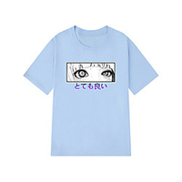 Inspiriert von Gotische Augen Cosplay Anime Zeichentrick Polyester / Baumwollmischung Druck Harajuku Grafik Kawaii T-shirt Für Damen / Herren Lightinthebox