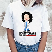 Inspiriert von Graue Anatomie Cosplay Anime Zeichentrick Polyester / Baumwollmischung Druck Harajuku Grafik Kawaii T-shirt Für Damen / Herren Lightinthebox