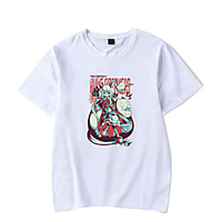 Inspiriert von Grunge Cosplay Cosplay Kostüm T-Shirt-Ärmel 100% Polyester Druck T-shirt Für Damen / Herren Lightinthebox