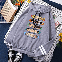 Inspiriert von Haikyuu Cosplay Cosplay Kostüm Kapuzenshirt Polyester / Baumwollmischung Druck Kapuzenshirt Für Damen / Herren Lightinthebox