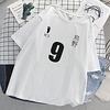 Inspiriert von Haikyuu Cosplay Cosplay Kostüm T-Shirt-Ärmel Polyester / Baumwollmischung Druck Harajuku Grafik Kawaii T-shirt Für Damen / Herren Lightinthebox