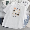 Inspiriert von Haikyuu Cosplay Cosplay Kostüm T-Shirt-Ärmel Polyester / Baumwollmischung Druck Harajuku Grafik Kawaii T-shirt Für Damen / Herren Lightinthebox
