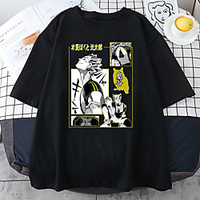 Inspiriert von Haikyuu Cosplay Cosplay Kostüm T-Shirt-Ärmel Polyester / Baumwollmischung Druck Harajuku Grafik Kawaii T-shirt Für Damen / Herren Lightinthebox