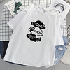 Inspiriert von Haikyuu Cosplay Cosplay Kostüm T-Shirt-Ärmel Polyester / Baumwollmischung Druck Harajuku Grafik Kawaii T-shirt Für Damen / Herren Lightinthebox