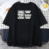 Inspiriert von Haikyuu Cosplay Cosplay Kostüm T-Shirt-Ärmel Polyester / Baumwollmischung Druck Harajuku Grafik Kawaii T-shirt Für Damen / Herren Lightinthebox