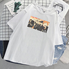 Inspiriert von Haikyuu Cosplay Cosplay Kostüm T-Shirt-Ärmel Polyester / Baumwollmischung Druck T-shirt Für Damen / Herren Lightinthebox