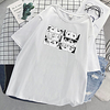 Inspiriert von Haikyuu Cosplay Cosplay Kostüm T-Shirt-Ärmel Polyester / Baumwollmischung Druck T-shirt Für Damen / Herren Lightinthebox