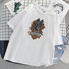 Inspiriert von Haikyuu Cosplay Cosplay Kostüm T-Shirt-Ärmel Polyester / Baumwollmischung Druck T-shirt Für Damen / Herren Lightinthebox