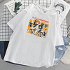 Inspiriert von Haikyuu Cosplay Cosplay Kostüm T-Shirt-Ärmel Polyester / Baumwollmischung Druck T-shirt Für Damen / Herren Lightinthebox