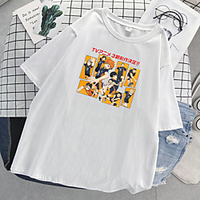 Inspiriert von Haikyuu Cosplay Cosplay Kostüm T-Shirt-Ärmel Polyester / Baumwollmischung Druck T-shirt Für Damen / Herren Lightinthebox