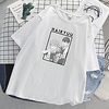 Inspiriert von Haikyuu Cosplay Cosplay Kostüm T-Shirt-Ärmel Polyester / Baumwollmischung Druck T-shirt Für Damen / Herren Lightinthebox