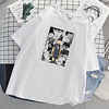 Inspiriert von Haikyuu Cosplay Cosplay Kostüm T-Shirt-Ärmel Polyester / Baumwollmischung Druck T-shirt Für Damen / Herren Lightinthebox