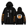 Inspiriert von Haikyuu Cosplay Daichi Sawamura Anime Zeichentrick Polyester Druck Harajuku Grafik Kawaii Kapuzenshirt Für Damen / Herren Lightinthebox