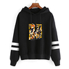 Inspiriert von Haikyuu Karasuno hoch Cosplay Kostüm Kapuzenshirt Polyester / Baumwollmischung Grafik Print Harajuku Grafik Kapuzenshirt Für Herren / Damen Lightinthebox