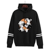 Inspiriert von Haikyuu Karasuno hoch Cosplay Kostüme Kapuzenshirt Gemischte Polyester / Baumwolle Grafik Print Kapuzenshirt Für herren / Damen