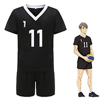 Inspiriert von Haikyuu Miya Atsumu Anime Cosplay Kostüme Japanisch Cosplay-Anzüge oben Unterhose Für Herren Lightinthebox