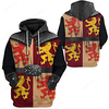Inspiriert von Historische Figur Cosplay Cosplay Kostüme Kapuzenshirt Terylen 3D Print Kapuzenshirt Für Herrn / Damen Lightinthebox