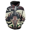 Inspiriert von Hunter X Hunter Cosplay Anime Zeichentrick 100% Polyester 3D Harajuku Grafik Kawaii Kapuzenshirt Für Damen / Herren Lightinthebox