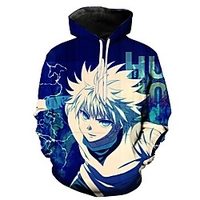 Inspiriert von Hunter X Hunter Cosplay Anime Zeichentrick 100% Polyester 3D Harajuku Grafik Kawaii Kapuzenshirt Für Damen / Herren Lightinthebox