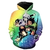 Inspiriert von Hunter X Hunter Cosplay Anime Zeichentrick 100% Polyester 3D Harajuku Grafik Kawaii Kapuzenshirt Für Damen / Herren Lightinthebox