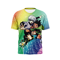 Inspiriert von Hunter X Hunter Cosplay Anime Zeichentrick 100% Polyester Druck 3D Harajuku Grafik T-shirt Für Damen / Herren Lightinthebox