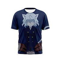 Inspiriert von Hunter X Hunter Cosplay Anime Zeichentrick 100% Polyester Druck 3D Harajuku Grafik T-shirt Für Damen / Herren Lightinthebox